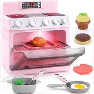 Pink and Gray Kitchen Tools Set with Modern Features